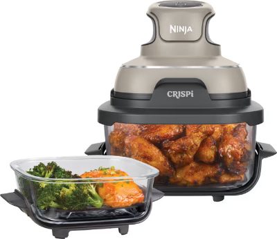 Ninja CRISPi portatīvais karstā gaisa friteris 4-in-1, 1700 W, 3.8 L, bēšs