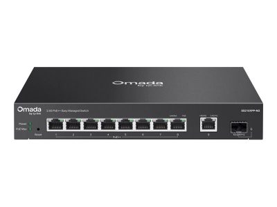 TP-Link ES210XPP-M2 Omada 8-Port 2.5G + 2-Port 10G Easy Managed Switch with 8-Port PoE++, TP-LINK