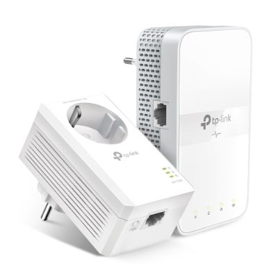 AV1000 Gigabit Passthrough Powerline ac Wi-Fi Kit, TL-WPA7617 KIT with TL-PA7017P, 10/100/1000 Mbit/s, Ethernet LAN (RJ-45) ports 2, 802.11ac, 2.4 GHz/5.0 GHz, Wi-Fi data rate (max) 300+867 Mbit/s, Extra socket