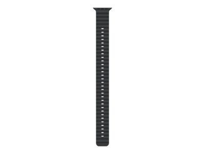 49mm Black Ocean Band Extension - Natural Titanium Finish