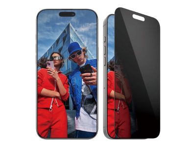 PanzerGlass Screen protector, Apple, iPhone 16 Pro Max, Glass, Black, Ultra-Wide Fit