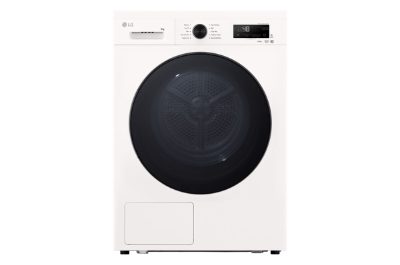 LG Dryer Machine, RHX1009NWB, Energy efficiency class C, Front loading, 9 kg, LED, Heat pump, Depth 66 cm, Wi-Fi, White