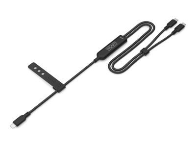 USB-C 2in1 charging cable, 140W, AK-300170-018-S