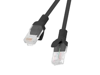 Patchcord CAT.5E UTP, 2 m, Black