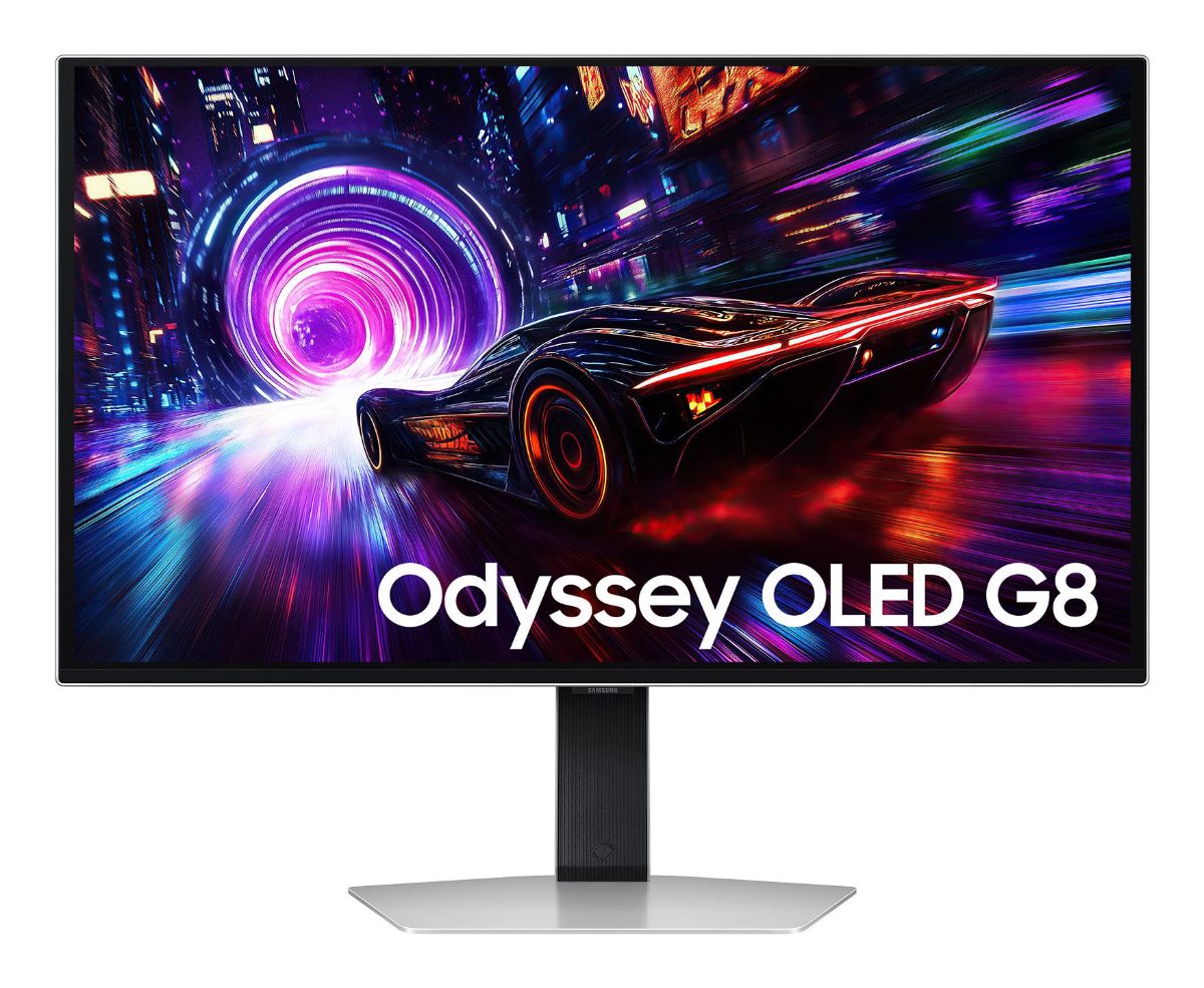 LS27FG810SUXEN, 27 ", OLED, 16:9, 240 Hz, 0.03 ms, 3840 x 2160 pixels, 250 cd/m², HDMI ports quantity 2, Silver