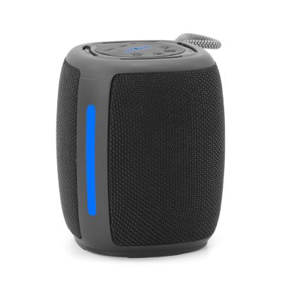 Portable Speaker, GEMBIRD, Black, Portable/Wireless, 1xUSB-C, Bluetooth, SPK-BT-LED-03-BK