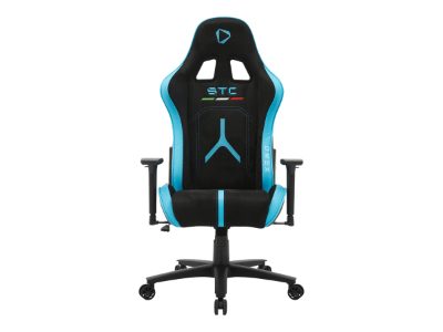 Onex STC Alcantara L Series, Gaming chairs, Air Suede; PVC; Nylon caster; Metal, Black/Blue