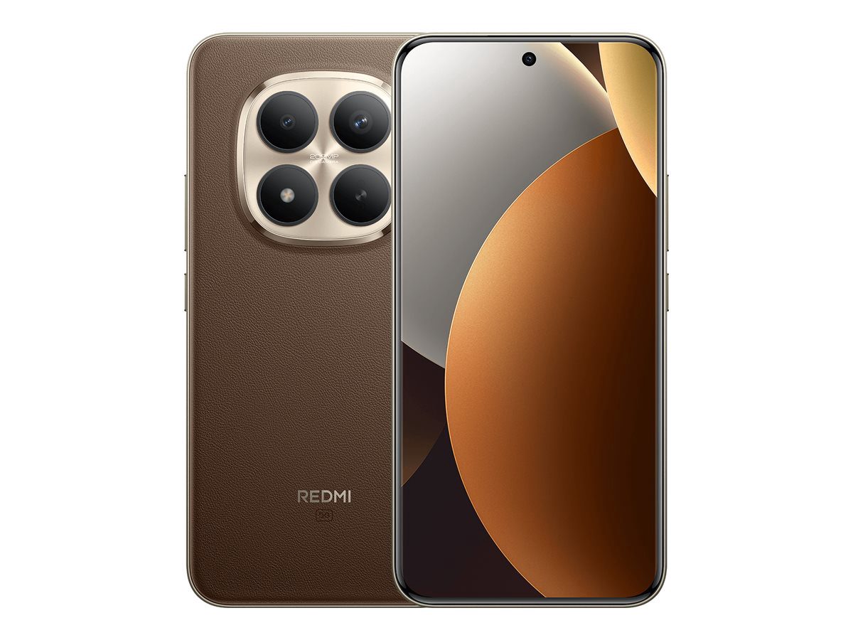 Redmi, Note 15 Pro+, Mocha Brown, 6.83 ", AMOLED, 1220 x 2772 pixels, Qualcomm, Internal RAM 8 GB, 256 GB, Dual SIM, 4G, 5G, Main camera resolution 200+8+2 MP, Secondary camera resolution 32 MP, Android, 15