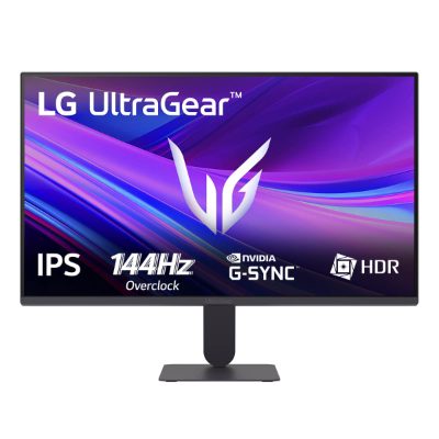 24G411A-B, 24 ", IPS, FHD, 16:9, 120 Hz, 5 ms, 1920 x 1080 pixels, 250 cd/m², Black