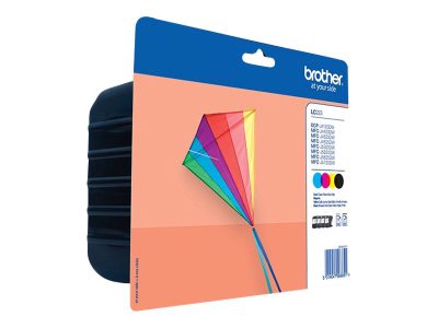 Brother LC223, Ink Cartridge, Black, Cyan, Magenta, Yellow