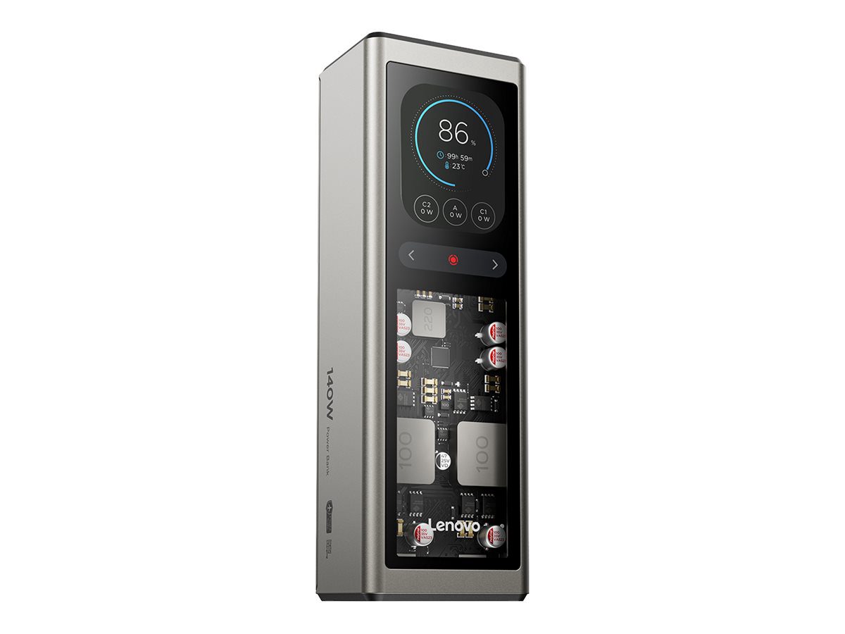 140W Laptop PowerBank, Gold Gray