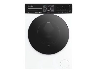 Washing Machine, WPM 97W ADS EE, Front loading, Energy efficiency class A, Washing capacity 9 kg, 1400 RPM, Depth 58 cm, Width 60 cm, Digital, Steam function, White