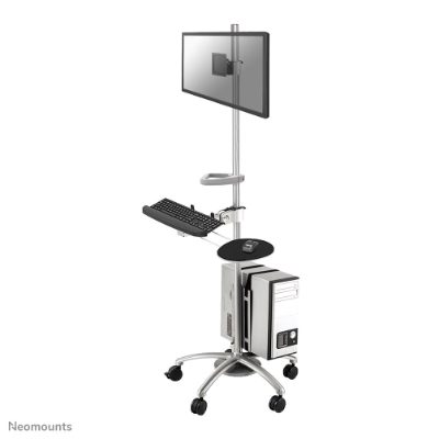TV SET ACC FLOOR STAND SILVER/FPMA-MOBILE1800 NEOMOUNTS