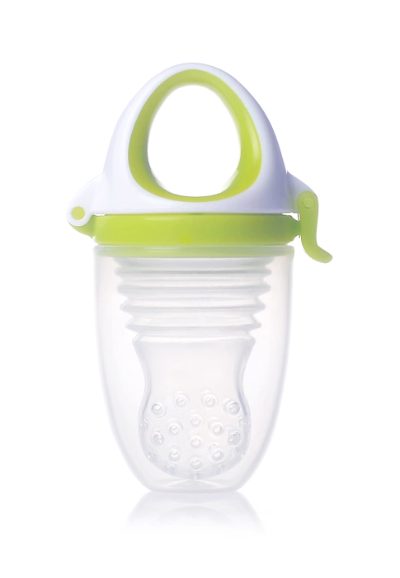 Kidsme Food Feeder Plus bērna ēdināšanas ierīce no 6 mēn, Lime
