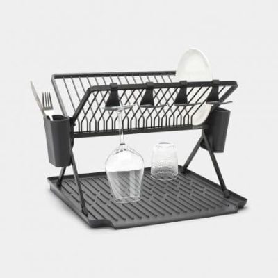 BRABANTIA saliekams trauku žāvētājs, liels, Dark Grey