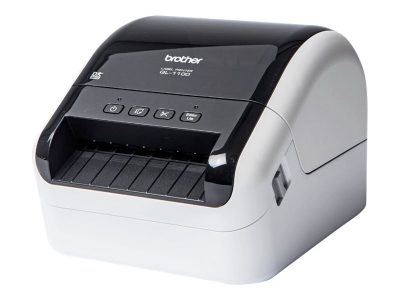 Brother QL-1100C, Thermal, Label Printer, Glossy Black/White