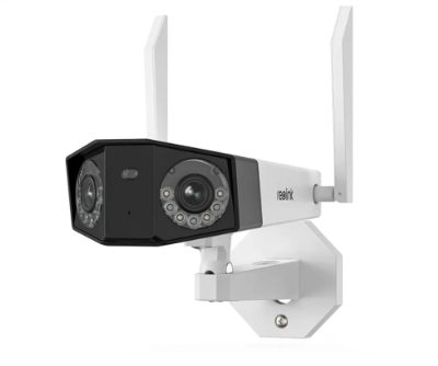 4K WiFi Camera with Ultra Wide View, Duo Series W730, Bullet, 8 MP, Dual, H.265, Micro SD, Max. 256 GB