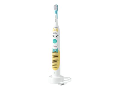 Philips Sonicare Sonic Electric Toothbrush, HX3601/01, Rechargeable, For children, Number of brush heads included 1, Number of teeth brushing modes 1, White