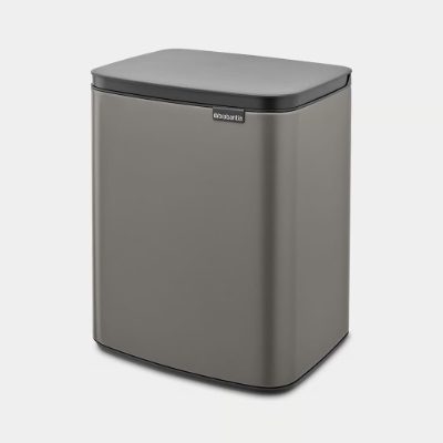 BRABANTIA atkritumu tvertne Bo,12l,Platinum
