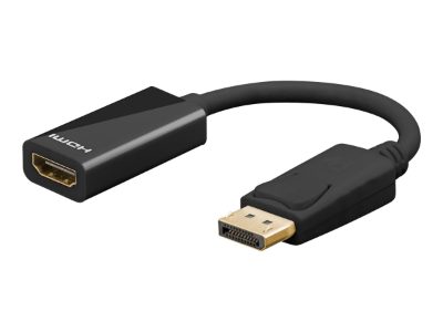 DisplayPort/HDMI Adapter Cable, 67881, DisplayPort Male, HDMI Female, 0.1 m