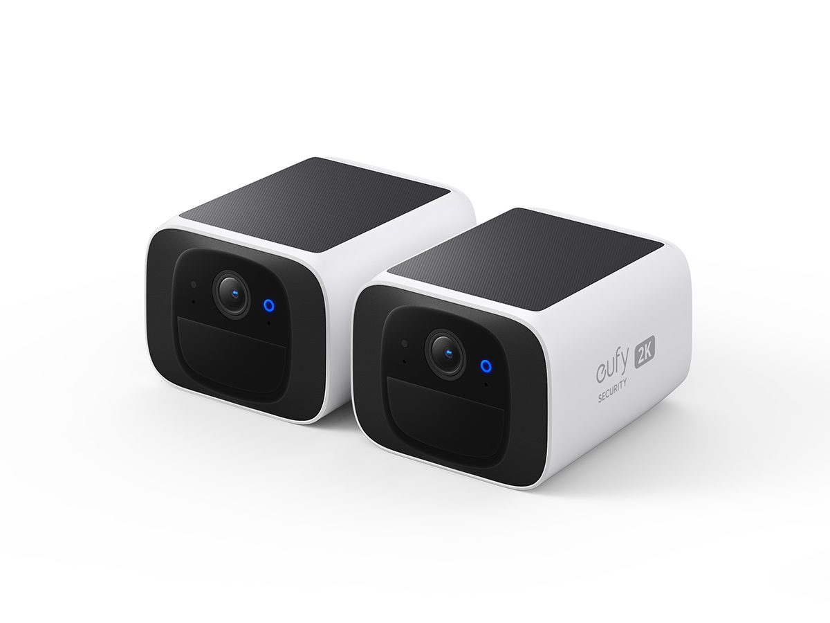 Security Camera, 2 Pack, S220 SoloCam, F/1.6, IP67