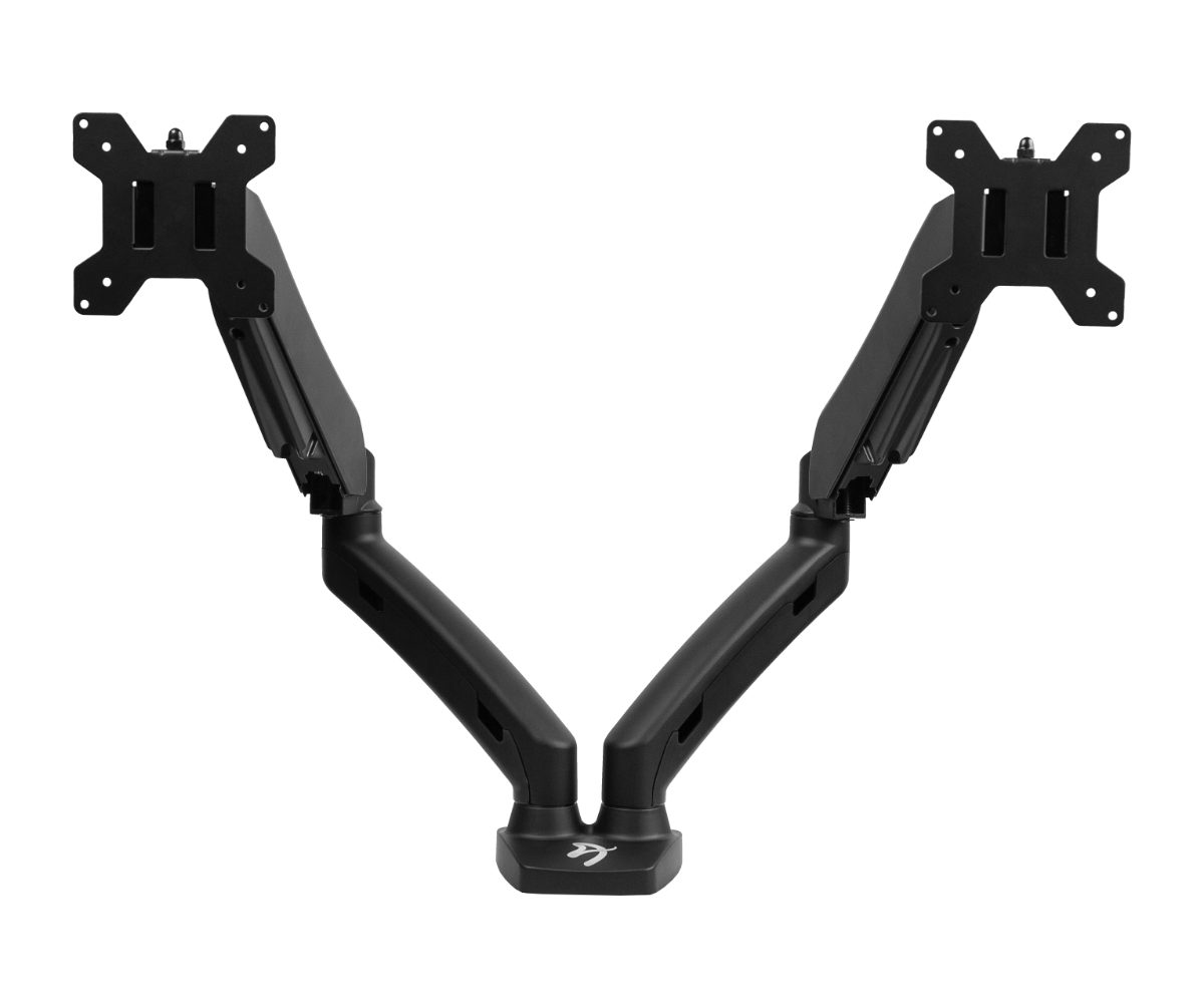Arozzi Alzare Duo - Gas Spring Dual Monitor Arm, Arozzi