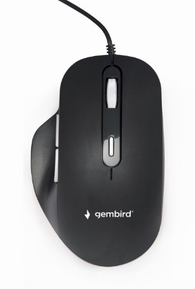 Optical USB LED Mouse, MUS-6B-02, Optical mouse, Black
