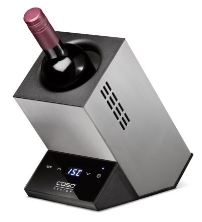 Wine cooler for one bottle, WineCase One, Energy efficiency class Not apply, Free standing, Bottles capacity 1, Inox