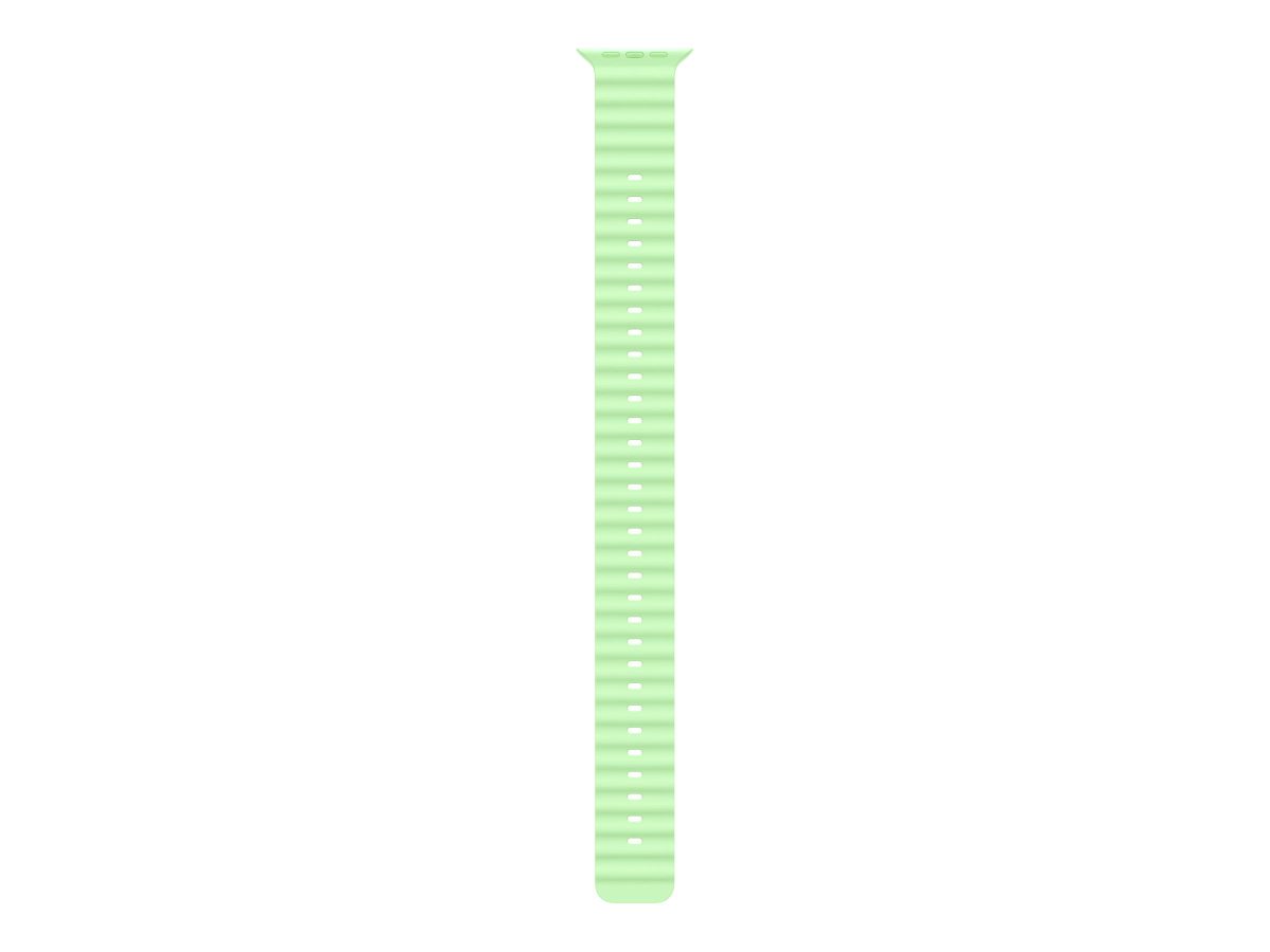 Apple 49mm Neon Green Ocean Band Extension - Natural Titanium Finish, Apple
