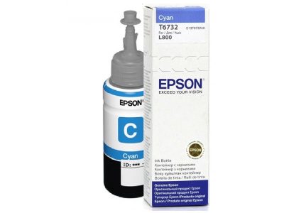 Epson T6732 Ink bottle 70ml, Ink Cartridge, Cyan
