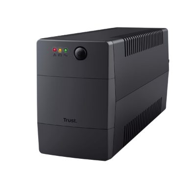 UPS, TRUST, 480 Watts, 800 VA, Wave form type Simulated sinewave, Desktop/pedestal, 23503
