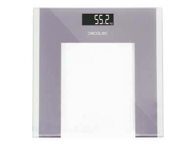 Cecotec Bathroom Scales, Surface Precision Healthy, Maximum weight (capacity) 180, Grey/Transparent