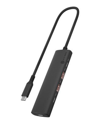 4-Port USB 3.2 Gen 2 Hub with Power Delivery, IB-HUB1437-CPD