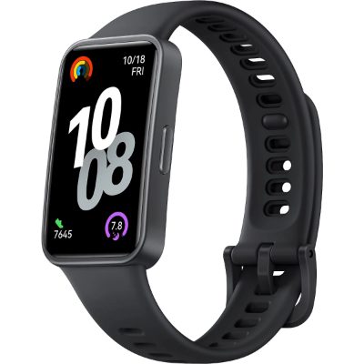 Huawei Band 10, 1.47 inch AMOLED, Touchscreen, Heart rate monitor, Waterproof, Bluetooth, Black