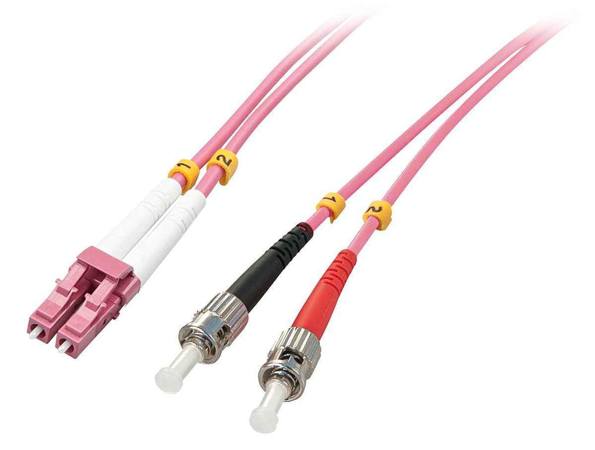 CABLE FIBRE OPTIC LC/ST OM4/10M 46354 LINDY
