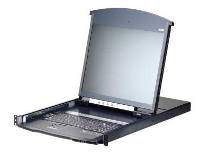 16-Port Cat 5 Dual Rail 19" LCD KVM over IP Switch with Virtual Media, KL1116VNA-AG, 1 x USB Type-A Female