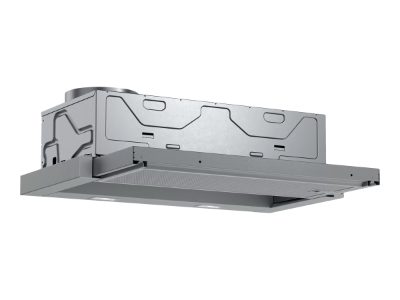 Hood Serie 4, DFL064A52, Telescopic, Energy efficiency class A, Width 60 cm, 270 m³/h, Push Buttons, LED, Silver