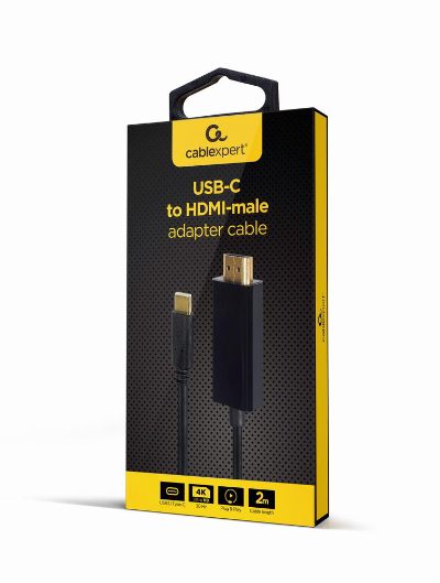CABLE USB-C TO HDMI 2M/A-CM-HDMIM-01 GEMBIRD