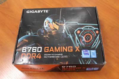 Gigabyte B760M H DDR4 1.0 M/B, Processor family Intel, Processor socket LGA1700, DDR4 DIMM, Memory slots 2, Supported hard disk drive interfaces SATA, M.2, Number of SATA connectors 4, Chipset Intel B760 Express, Micro ATX, USED, REFURBISHED, WITHOUT ACCESSORIES, ONLY BACK PANEL INCLUDED