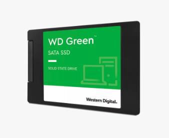 SSD, WESTERN DIGITAL, Green, 1TB, SATA 3.0, SLC, Read speed 545 MBytes/sec, 2,5", MTBF 1000000 hours, WDS100T3G0A