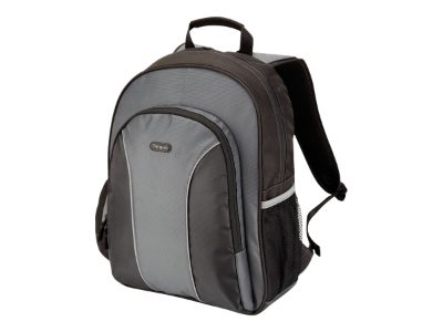 Essential Laptop Backpack, Backpack, Black/Grey