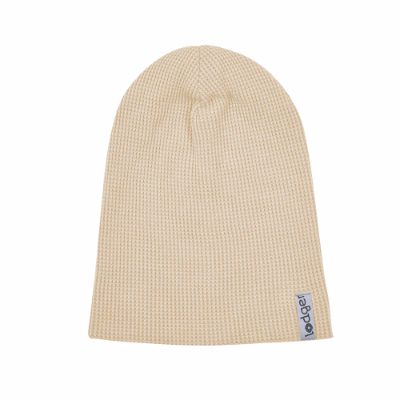 Lodger Beanie Ciumbelle bērnu cepurīte, Ivory, 6-12 mēn.