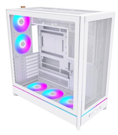 Case, MONTECH, HS01 PRO, MidiTower, Case product features Removeable HDD basket/Transparent panel, Not included, ATX, MicroATX, MiniITX, Colour White, HS01PRO(W)