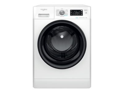 Washing Machine, FFB 8469 BV EE, Energy efficiency class A, Front loading, Washing capacity 8 kg, 1400 RPM, Depth 63 cm, Width 59.5 cm, Display, LED, Steam function, White