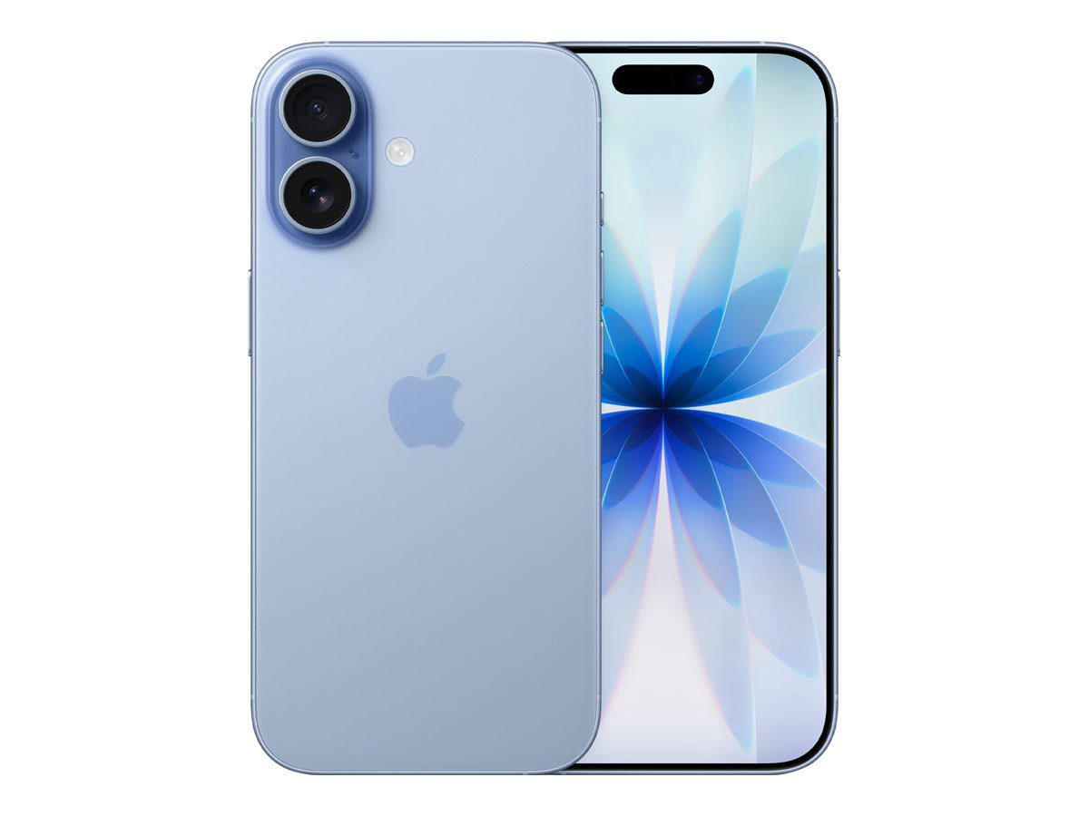 iPhone 17, Mist Blue, 6.3 ", 2622 x 1206 pixels, OLED, A19, Internal RAM 8 GB, 512 GB, Dual SIM, Nano SIM, 5G, Main camera resolution 48 MP, iOS 26, Secondary camera resolution 48 MP