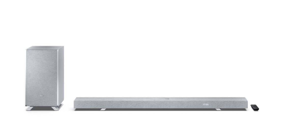 5.1.2 Dolby Atmos/DTS:X Soundbar with Wireless Subwoofer, HT-SBW55121(SL), Bluetooth