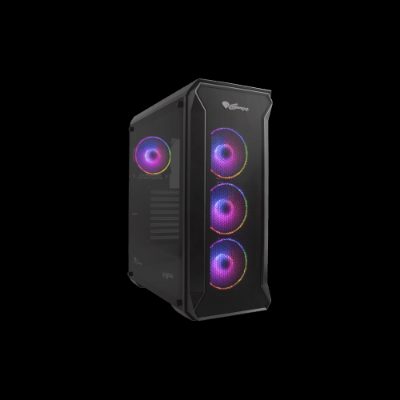 PC Case, IRID 505 ARGB, Black, Midi-Tower