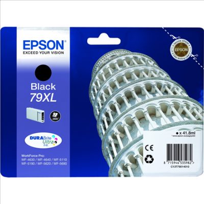 Epson C13T79014010, Inkjet cartridge, Black