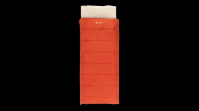 Outwell Contour Lux Red, Sleeping Bag, 220 x 85 cm, Temperature -19 to 15 °C, Right Zipper