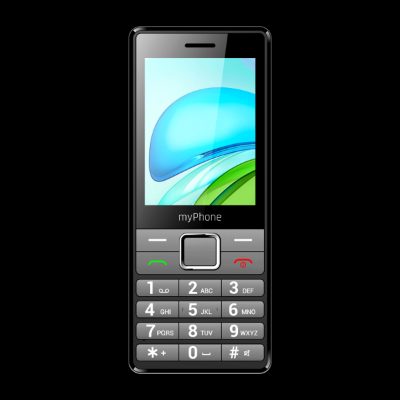 myPhone 7340 LTE, Silver, 2.8 ", IPS, 48 MB, 128 MB, Dual SIM, 3G, Main camera resolution 2 MP, 1400 mAh